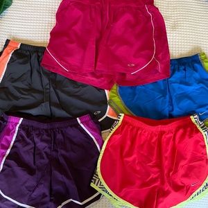 5 Pairs of Women’s Athletic Shorts